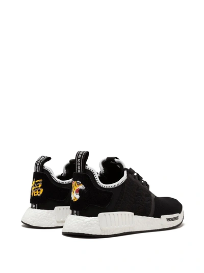 Shop Adidas Originals X Invincible X Neighborhood Nmd_r1 Sneakers In Black