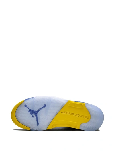 Jordan Air  5 Retro Sneakers In Blue