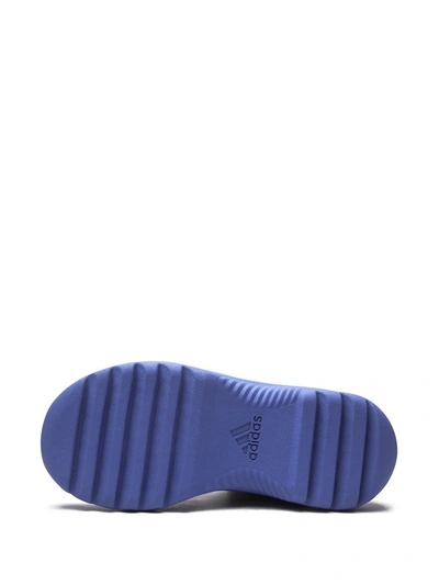 Shop Adidas Originals Yeezy "taupe Blue" Desert Boots In Brown