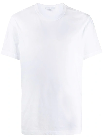 James Perse Short Sleeved T-shirt In White