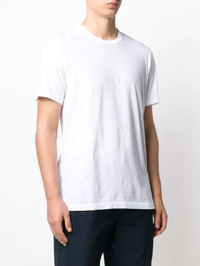 James Perse Short Sleeved T-shirt In White