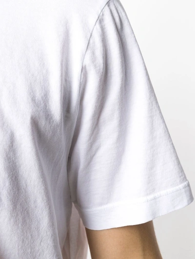 Shop James Perse Short Sleeved T-shirt In White