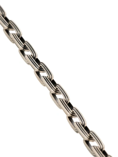 Shop M Cohen Equinox 5mm Link Bracelet In Silver