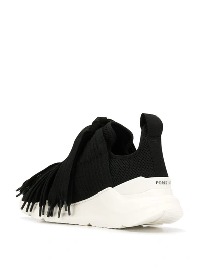 Shop Ports 1961 Lace42 Sneakers In Black