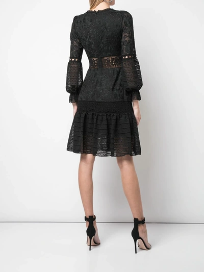 CYNTHIA ROWLEY WICKER PARK LACE DRESS - 黑色