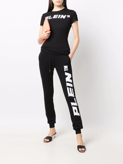 Philipp Plein Logo-print T-shirt In Black