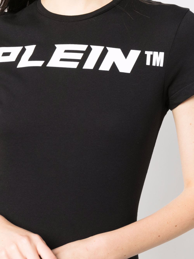 Philipp Plein Logo-print T-shirt In Black