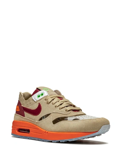 Shop Nike X Clot Air Max 1 "kiss Of Death 2021" Sneakers In Neutrals