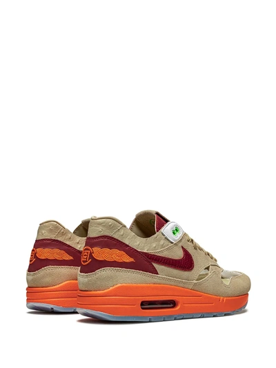 Shop Nike X Clot Air Max 1 "kiss Of Death 2021" Sneakers In Neutrals