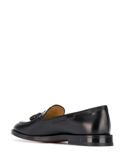 Shop Scarosso William Tassel Loafers In Black