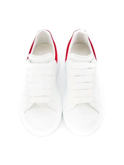 Shop Alexander Mcqueen Oversized Sneakers In White