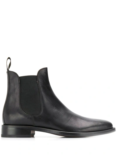 Shop Scarosso Chelsea Boots In Black