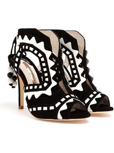 Shop Sophia Webster 'riko' Sandals In Black