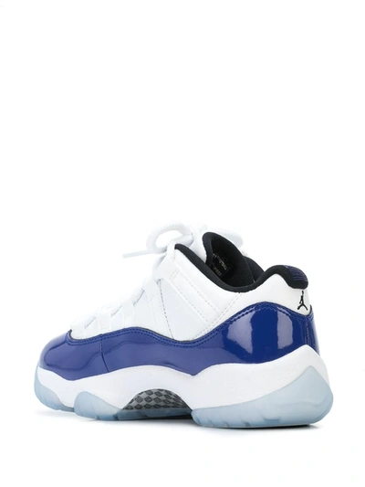 Nike Air Jordan 11 Low "concord Sketch" Sneakers In White