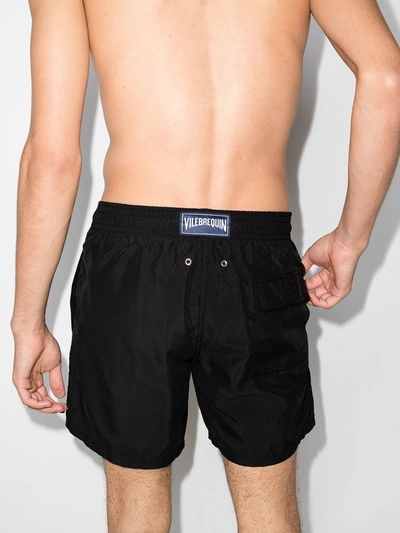 Shop Vilebrequin Moorea Swimming Shorts In Black