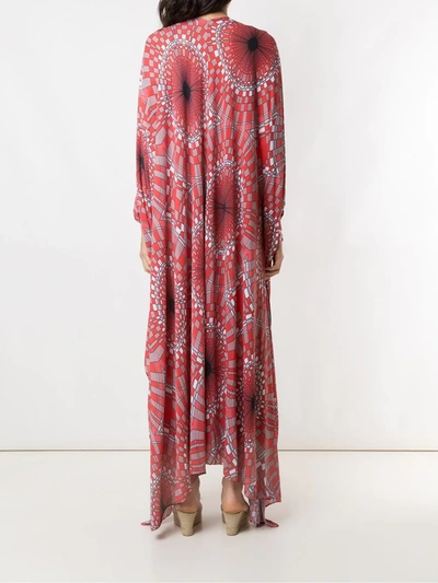 Amir Slama Oversized Cover-up In Red