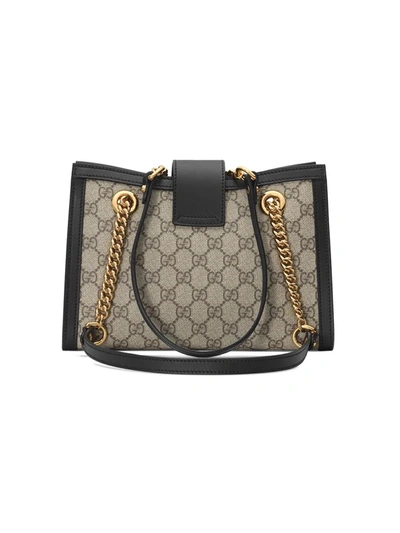 Shop Gucci Small Padlock Shoulder Bag In Neutrals