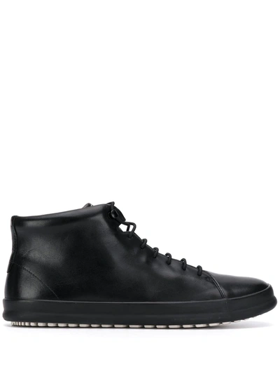 Shop Camper Chasis Lace-up Boots In Black