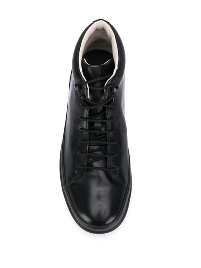 Shop Camper Chasis Lace-up Boots In Black