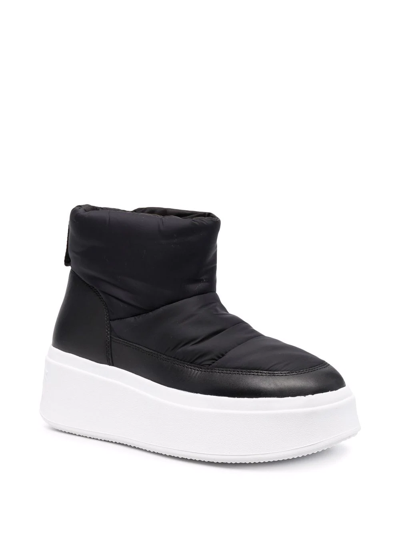 ASH PADDED PLATFORM BOOTS 