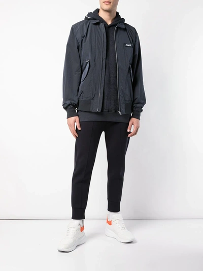 Palace F-light Jacket In Blue