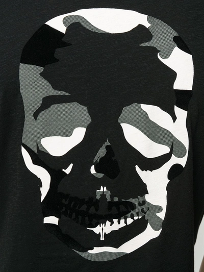 Shop Zadig & Voltaire Stockholm Skull-print T-shirt In Black