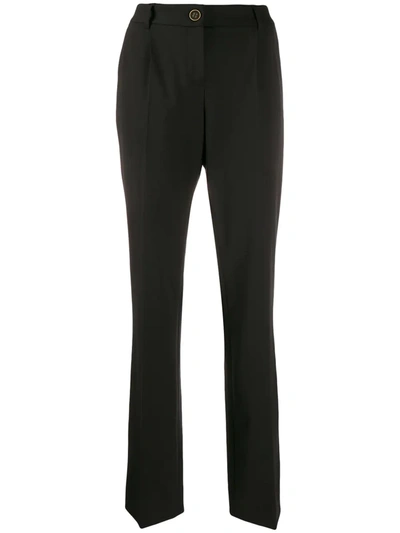 Shop Dolce & Gabbana High Waist Tailored Trousers In Black