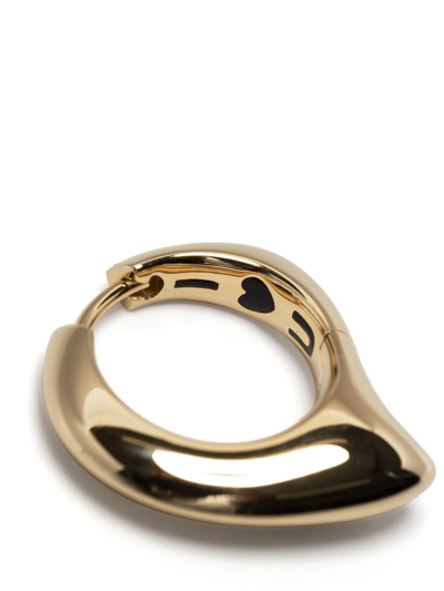 Maria Black Fei Huggie Earring In Gold