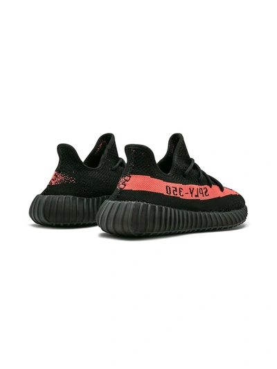 Adidas Originals Boost 350 V2 "cored Red Black 2016/2022" Sneakers In Black