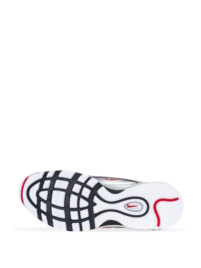 Shop Nike Air Max 97 Qs "silver Black" Sneakers