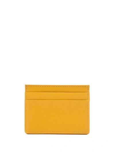 Shop Dolce & Gabbana Devotion Cardholder In Yellow
