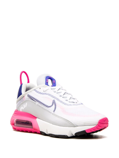 Shop Nike Air Max 2090 "laser Pink" Sneakers In White