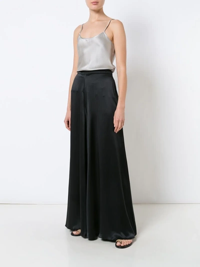 Voz Liquid Camisole In Grey