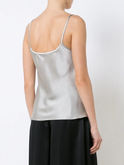 Shop Voz Liquid Camisole In Grey