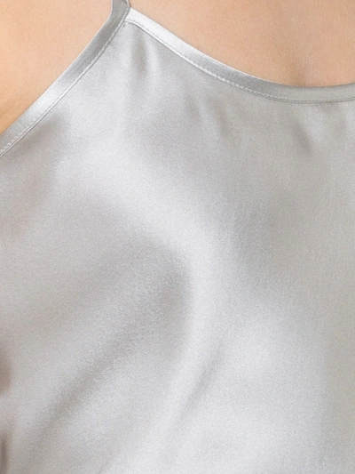 Voz Liquid Camisole In Grey