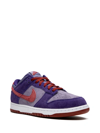 Nike Dunk Low Retro Sneakers In Purple