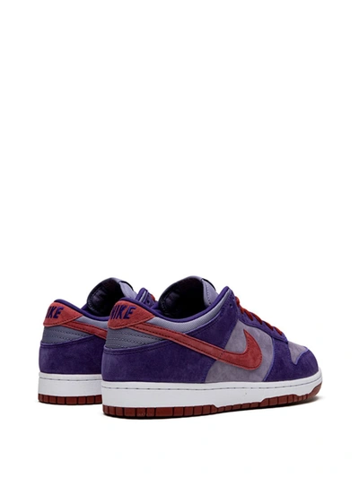 Nike Dunk Low Retro Sneakers In Purple