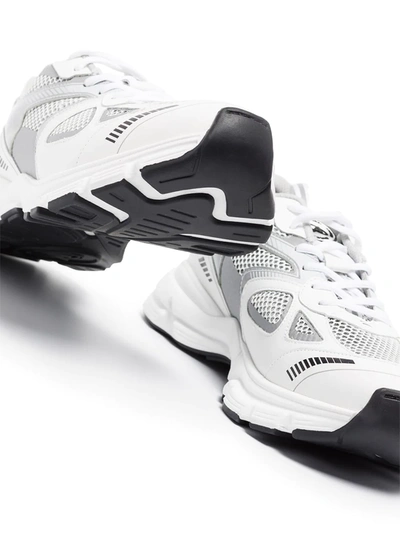 Axel Arigato White & Gray Marathon Runner Sneakers In White
