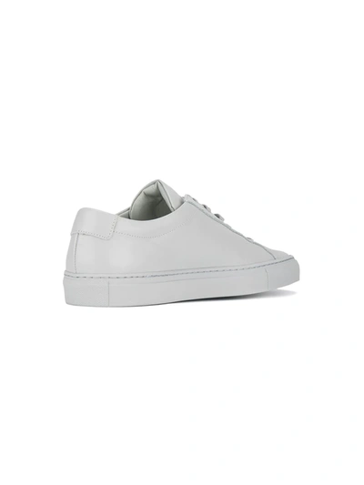 Common Projects Grey Original Achilles Low Sneakers In Grey
