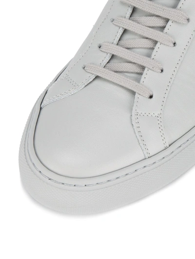 Common Projects Grey Original Achilles Low Sneakers In Grey