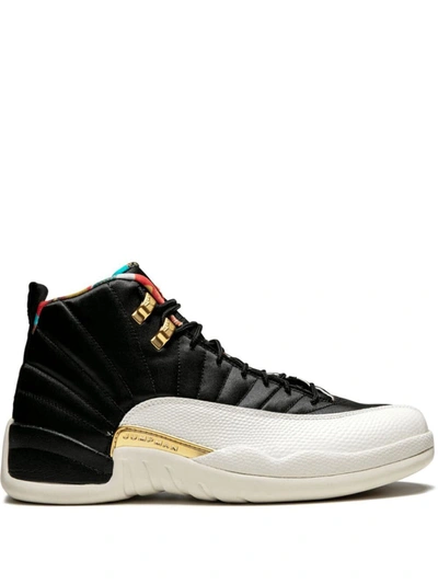 Shop Jordan Air  12 Retro "chinese New Year 2019" Sneakers In Black