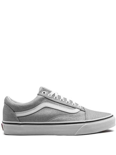 Vans Old Skool Sneakers In Gray-grey In Pewter/ True White | ModeSens