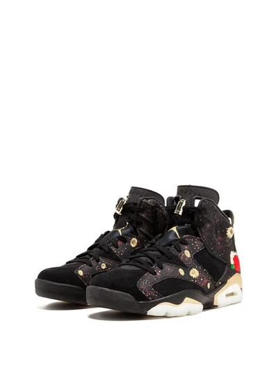 Shop Jordan Air  Retro 6 "chinese New Year" Sneakers In Black