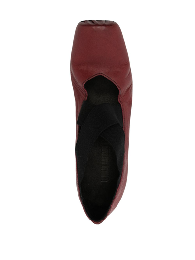 Uma Wang High Ballet Pumps In Red
