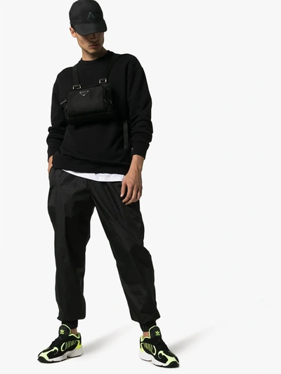 Shop Adidas Originals Yung 1 Low-top Sneakers In Black