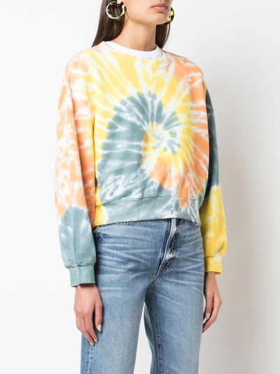 TIE-DYE PRINT SWEATSHIRT