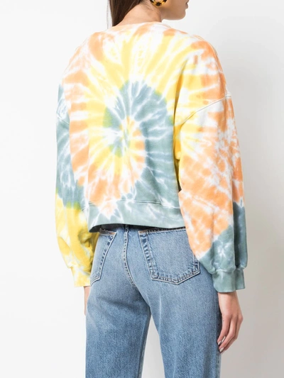 TIE-DYE PRINT SWEATSHIRT