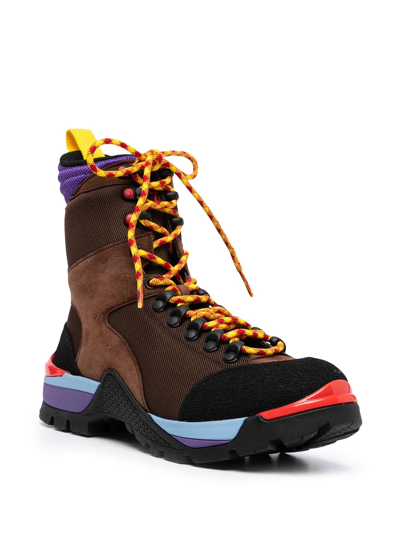 Shop Bally Hike 1 Lace-up Boots In Braun