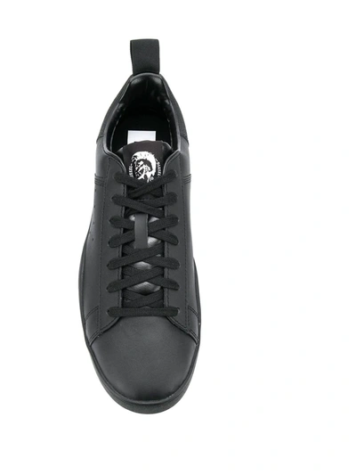 Shop Diesel S-clever Sneakers In Black