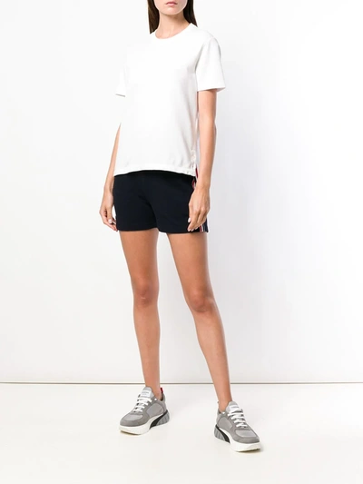 Thom Browne Relaxed-fit Cotton T-shirt In White